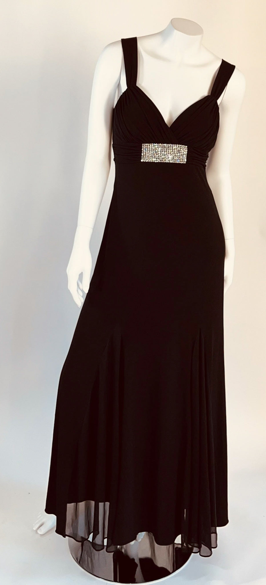 Betsy and outlet adam black gown